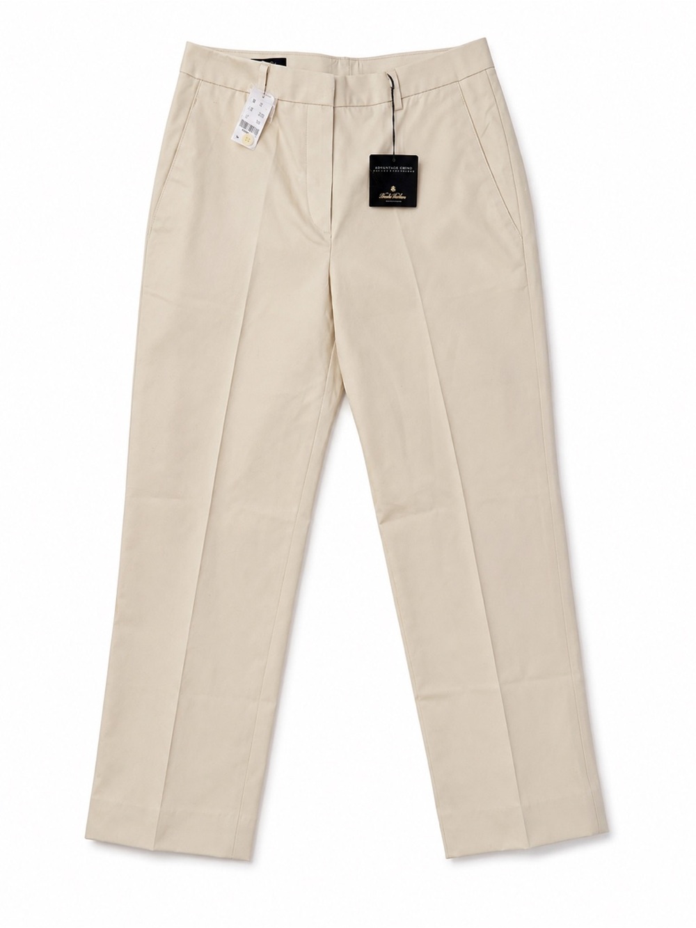 Brooks Brothers Cream Straight Leg Pants